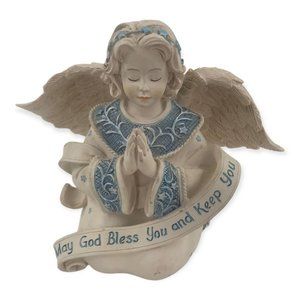 Sarah's Angels Resin Figurine ADELINE Praying May God Bless You and Keep You 200